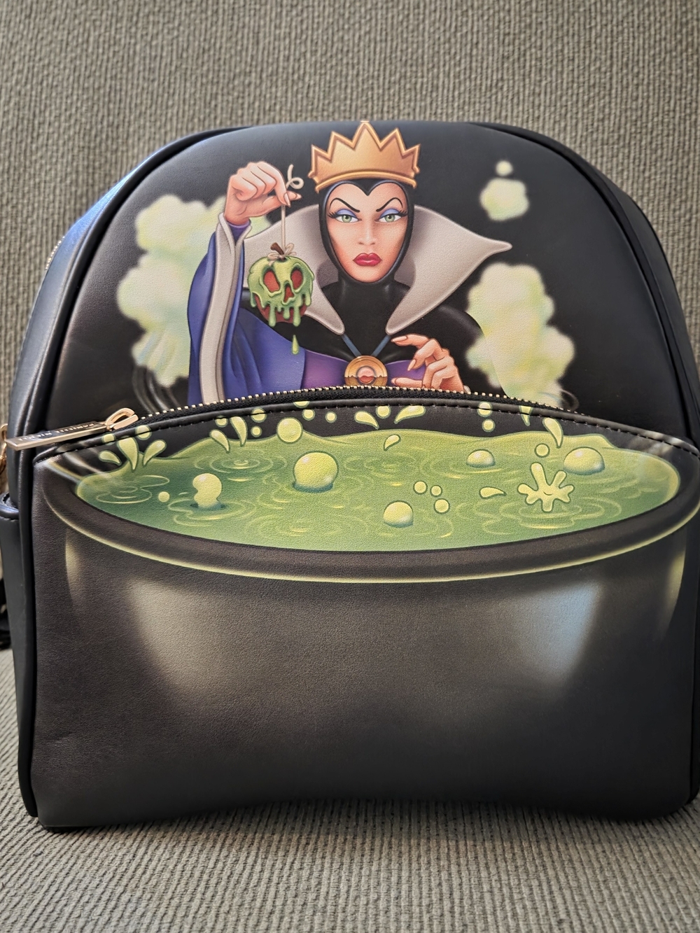 Loungefly Danielle Nicole Evil Queen w/ Cauldron Mini Backpack